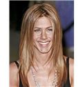 Jennifer Aniston Hairstyle Medium Straight Full Lace Remy Hair Wigs