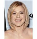 Sonsy Kelly Clarkson Short Straight Lace Front Real Human Hair Wigs