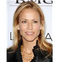 Special Sheryl Crow Medium Straight Lace Front Human Hair Wigs