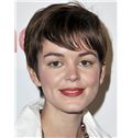 Nora Zehetner Hairstyle Short Straight Full Lace Remy Hair Wigs