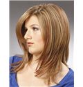 Grateful Medium Straight Full Lace Remy Hair Wigs