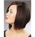 High Short Straight Lace Front Human Hair Wigs