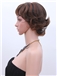 Mysterious Jane Fonda Short Wavy Capless Real Human Hair Wigs