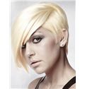 Bright Short Straight Full Lace Remy Hair Wigs