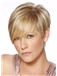 Brilliant Short Straight Full Lace Real Human Hair Wigs