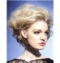 Trendy Short Wavy Full Lace Remy Hair Wigs