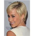 Chelsea Hightower Hairstyle Short Straight Full Lace Human Wigs