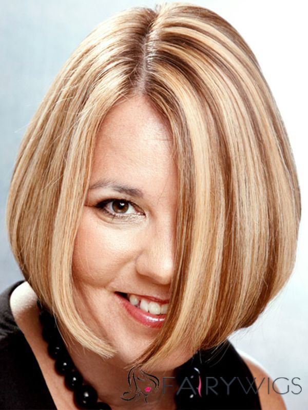 Advanced Short Straight Full Lace Remy Hair Wigs