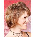 Discounted Sigourney Weaver Short Wavy Full Lace Real Human Hair Wigs