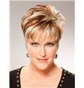 Exquisitely Short Straight Full Lace Remy Hair Wigs