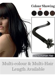 Newest 12'-30' 100% Human Hair Nail Tip Extensions
