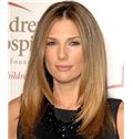 18 Inch Straight Daisy Fuentes Lace Front Human Wigs