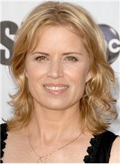 14 Inch Wavy Kim Dickens Lace Front Human Wigs