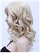18 Inch Wavy Blonde Debby Ryan Capless Human Wigs