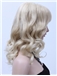 18 Inch Wavy Blonde Debby Ryan Capless Human Wigs