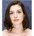 14 Inch Wavy Anne Hathaway Full Lace 100% Human Wigs