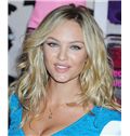 18 Inch Wavy Candice Swanepoel Lace Front Human Wigs