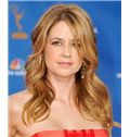 18 Inch Wavy Jenna Fischer Lace Front Human Wigs