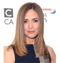16 Inch Straight Rose Byrne Full Lace 100% Human Wigs