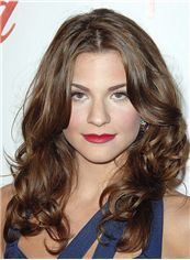 16 Inch Wavy Rachel McCord Lace Front Human Wigs