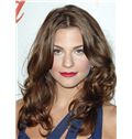 16 Inch Wavy Rachel McCord Lace Front Human Wigs