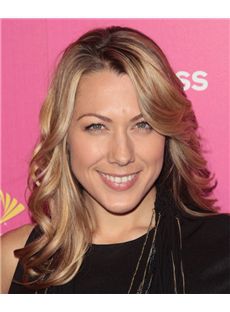 16 Inch Wavy Colbie Caillat Full Lace 100% Human Wigs