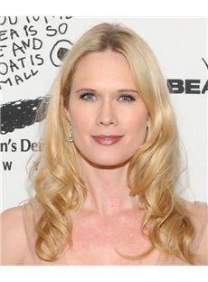18 Inch Wavy Stephanie March Lace Front Human Wigs