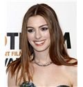 18 Inch Straight Anne Hathaway Full Lace 100% Human Wigs