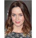 14 Inch Wavy Emily Blunt Lace Front Human Wigs