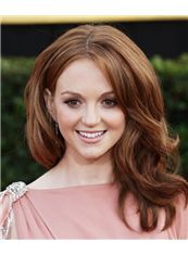 18 Inch Wavy Jayma Mays Lace Front Human Wigs