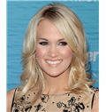 16 Inch Wavy Carrie Underwood Full Lace 100% Human Wigs