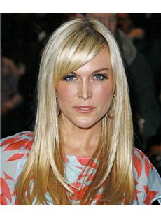 20 Inch Straight Tinsley Mortimer Capless Human Wigs