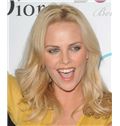 16 Inch Wavy Charlize Theron Full Lace 100% Human Wigs