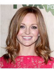 14 Inch Wavy Jayma Mays Lace Front Human Wigs