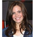 16 Inch Wavy Mandy Moore Full Lace 100% Human Wigs
