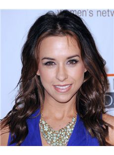 20 Inch Wavy Lacey Chabert Lace Front Human Wigs