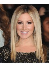 18 Inch Straight Ashley Tisdale Full Lace 100% Human Wigs
