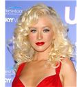 16 Inch Wavy Christina Aguilera Full Lace 100% Human Wigs
