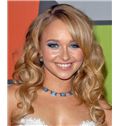 18 Inch Wavy Hayden Panettiere Lace Front Human Wigs