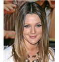 16 Inch Straight Drew Barrymore Full Lace 100% Human Wigs
