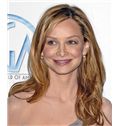 18 Inch Wavy Calista Flockhart Lace Front Human Wigs