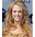 18 Inch Wavy Carrie Underwood Full Lace 100% Human Wigs
