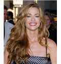 22 Inch Wavy Blonde Denise Richards Full Lace 100% Human Hair Wigs