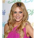 20 Inch Wavy Blonde Ashlee Simpson Full Lace 100% Human Hair Wigs