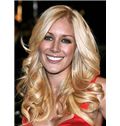 20 Inch Wavy Heidi Montag Lace Front Human Wigs
