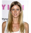 20 Inch Straight Blonde Nicky Hilton Full Lace 100% Human Wigs