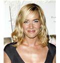 14 Inch Wavy Kate Winslet Lace Front Human Wigs