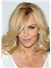 14 Inch Wavy Jenny McCarthy Lace Front Human Wigs