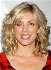 14 Inch Wavy Marla Maples Lace Front 100% Human Wigs