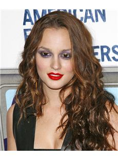 20 Inch Wavy Leighton Meester Full Lace 100% Human Wigs